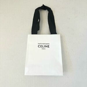 ✅ Small CELINE White Black Empty Paper Bag B#33